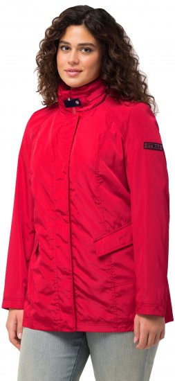 Ulla Popken HYPRAR All Weather Jacket Red - Dzsekik - 