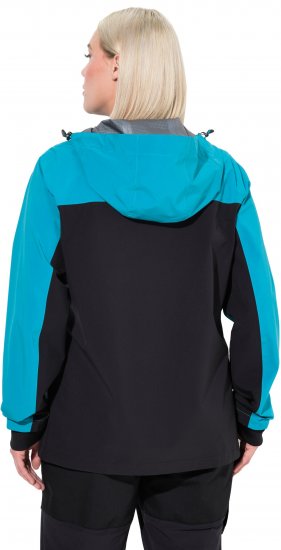 Ulla Popken HYPRAR Triple Function Jacket Black - Dzsekik - 