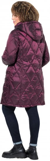 Ulla Popken HYPRAR Diamond Quilted Jacket Carmine Red - Dzsekik - 