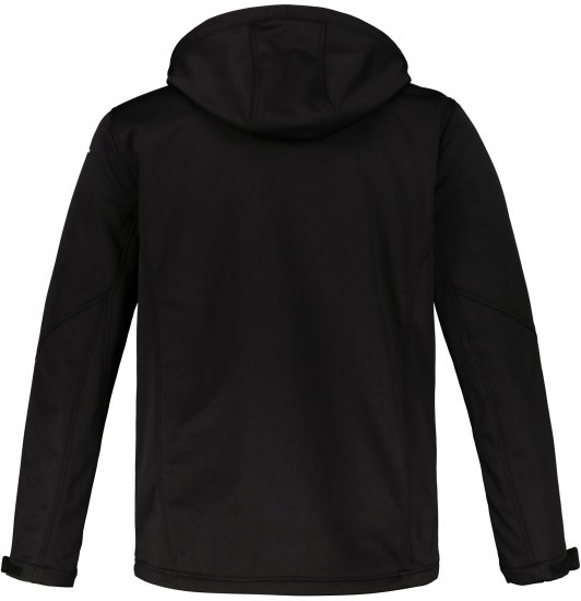 JP1880 Jacket Fleece Lined Softshell Black - Kabátok - Nagyméretű Kabátok - 2XL-8XL