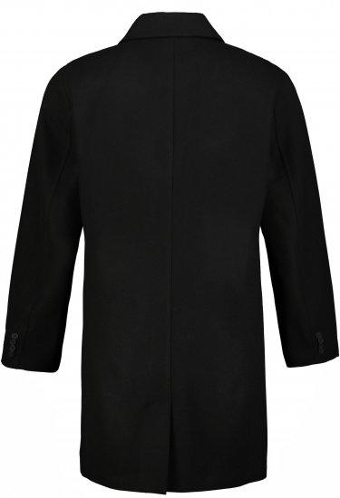 JP1880 Coat Wool Blend Water Repellent Black - Kabátok - Nagyméretű Kabátok - 2XL-8XL
