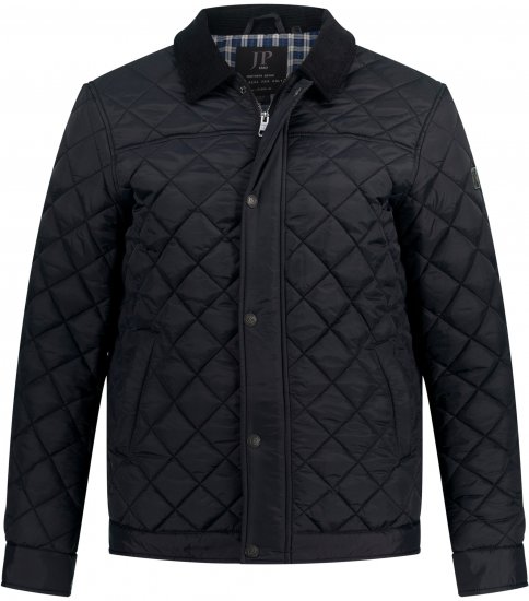 JP1880 Jacket Quilted Black - Kabátok - Nagyméretű Kabátok - 2XL-8XL