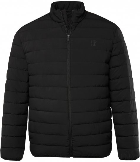 JP1880 Jacket Quilted Stand-up Collar Black - Kabátok - Nagyméretű Kabátok - 2XL-8XL