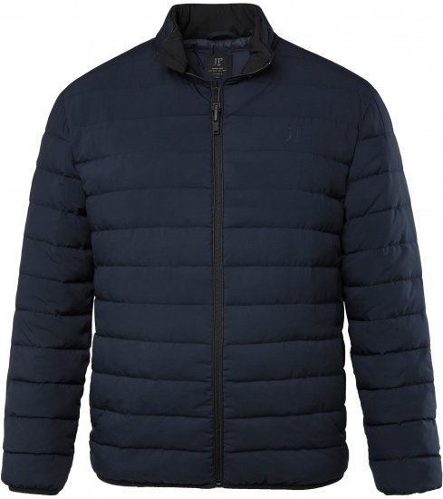 JP1880 Jacket Quilted Stand-up Collar Navy - Kabátok - Nagyméretű Kabátok - 2XL-8XL