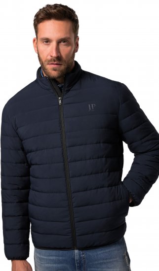JP1880 Jacket Quilted Stand-up Collar Navy - Kabátok - Nagyméretű Kabátok - 2XL-8XL