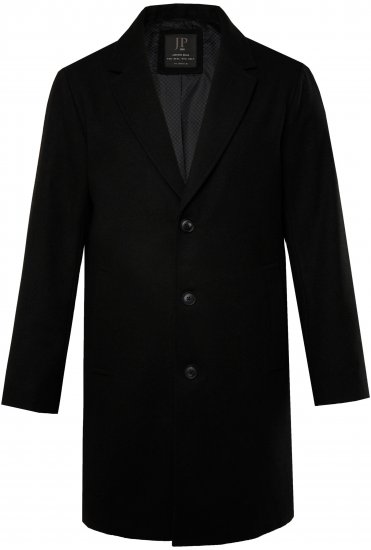 JP1880 Coat Classic Wool Blend Black - Kabátok - Nagyméretű Kabátok - 2XL-8XL