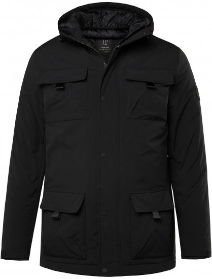 JP1880 Field Jacket Wind-repellent Black - Kabátok - Nagyméretű Kabátok - 2XL-8XL