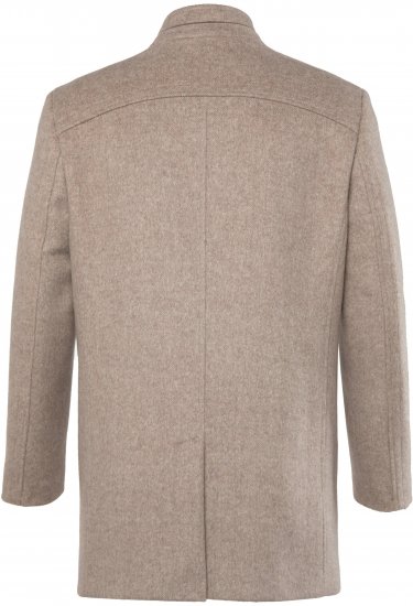 JP1880 Coat Wool Blend Beige Melange - Kabátok - Nagyméretű Kabátok - 2XL-8XL