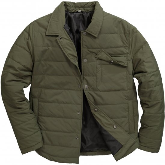 JP1880 Jacket Extra Light Dark Olive - Kabátok - Nagyméretű Kabátok - 2XL-8XL