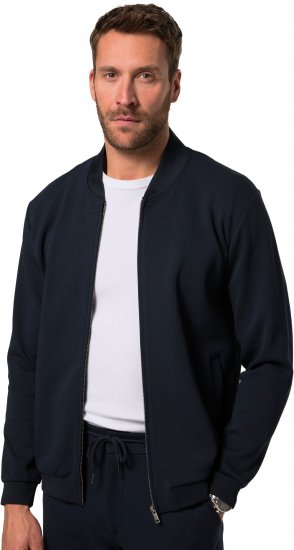JP1880 Jersey Blouson New York Navy - Kabátok - Nagyméretű Kabátok - 2XL-8XL