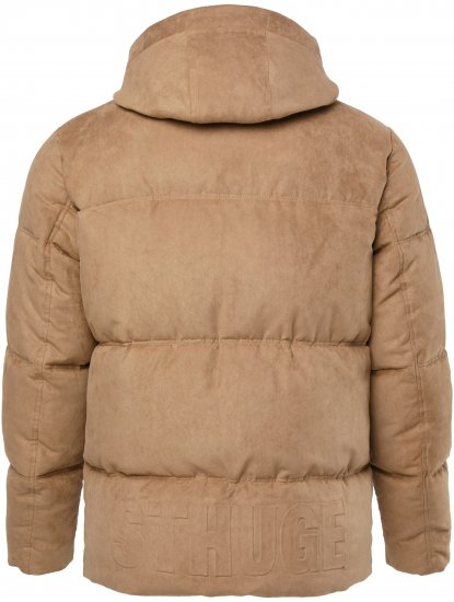 STHUGE Jacket Puffer With Warm Quilting Beige - Kabátok - Nagyméretű Kabátok - 2XL-8XL
