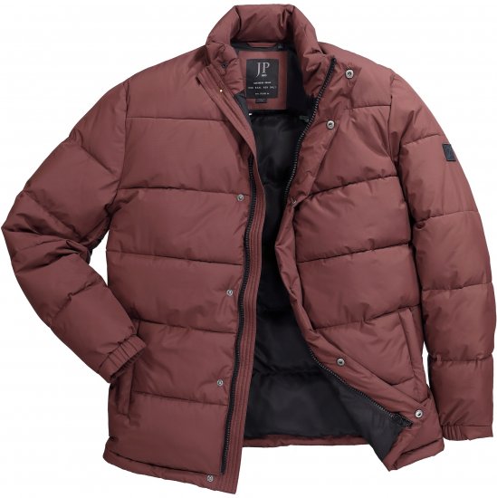 JP1880 Jacket Quilted Extra Warm Brown - Kabátok - Nagyméretű Kabátok - 2XL-8XL