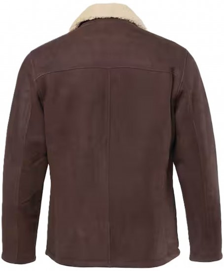 JP1880 Leather Jacket Genuine Lamb Nappa - Kabátok - Nagyméretű Kabátok - 2XL-8XL