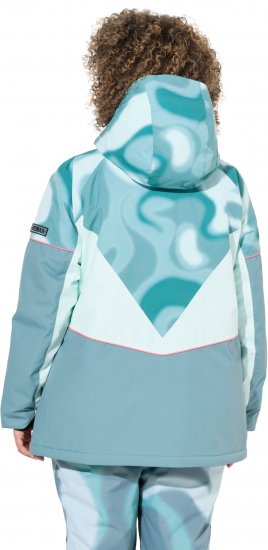 Ulla Popken HYPRAR Performance Jacket Ice Green - Dzsekik - 