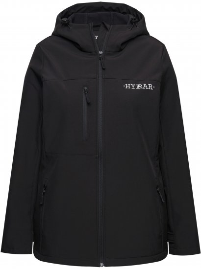 Ulla Popken HYPRAR Softshell Fleece Lined Jacket Black - Dzsekik - 