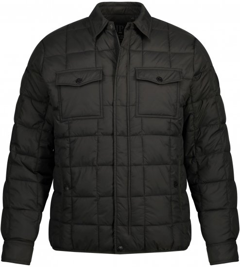JP1880 Quilted Shirt Collar Jacket TALL Anthracite - TALL kabátok - 