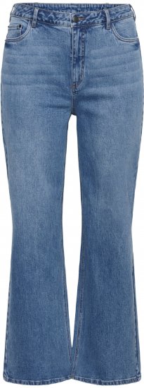 Kaffe Curve Leoana Széles szárú hosszú farmer Vintage kék - Női Farmer & Nadrágok Nagy Méretekben – Plus Size - 