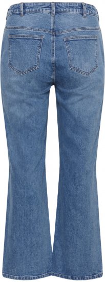 Kaffe Curve Leoana Széles szárú hosszú farmer Vintage kék - Női Farmer & Nadrágok Nagy Méretekben – Plus Size - 