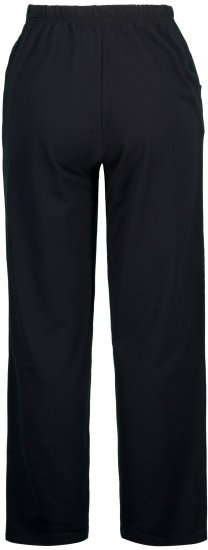 Ulla Popken Pull On Knit Straight Leg Pocket Pants Black - NŐI RUHÁZAT 40-66 - 