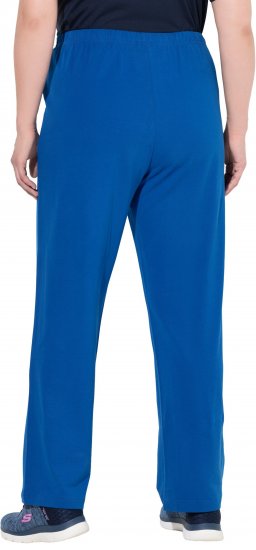 Ulla Popken Pull On Knit Straight Leg Pocket Pants Denim Blue - NŐI RUHÁZAT 40-66 - 