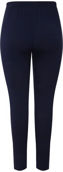 Ulla Popken Viscose Spandex Leggings Night Blue - Női Farmer & Nadrágok Nagy Méretekben – Plus Size - 