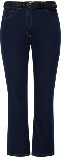 Ulla Popken Regular Fit Mandy Stretch Jeans Blue Denim - Női Farmer & Nadrágok Nagy Méretekben – Plus Size - 