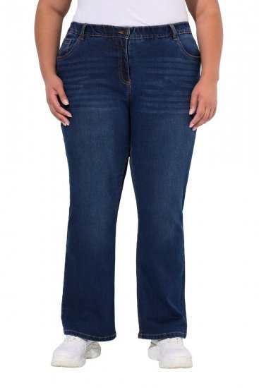 Ulla Popken Marie Fit Bootcut Stretch Jeans Blue Denim - Ulla Popken - Ulla Popken Plus-Size Ruházat