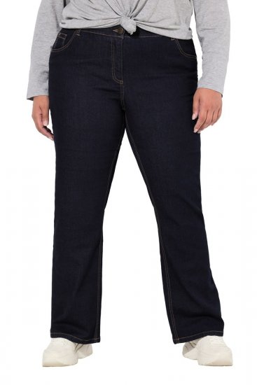 Ulla Popken Marie Fit Bootcut Stretch Jeans Dark Blue Denim - Ulla Popken - Ulla Popken Plus-Size Ruházat