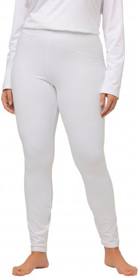 Ulla Popken Quick Dry Moisture Wicking Stretch Ski Leggings Snow White - Női Farmer & Nadrágok Nagy Méretekben – Plus Size - 