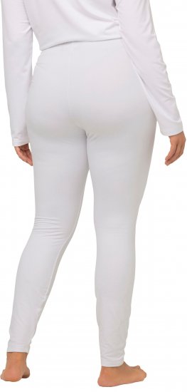 Ulla Popken Quick Dry Moisture Wicking Stretch Ski Leggings Snow White - Női Farmer & Nadrágok Nagy Méretekben – Plus Size - 