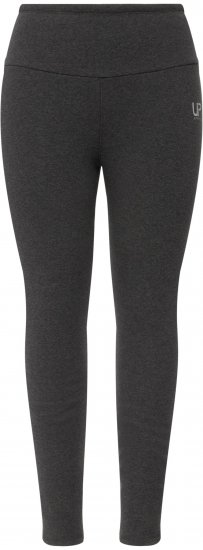 Ulla Popken Faux Fur Lined Stretch Leggings Charcoal - Női Farmer & Nadrágok Nagy Méretekben – Plus Size - 