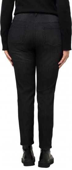 Ulla Popken Stretch Fit Sienna Jeans Black - Női Farmer & Nadrágok Nagy Méretekben – Plus Size - 