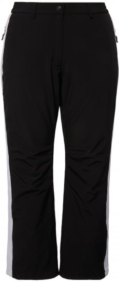 Ulla Popken Thermal Triple-Function Pants Black - Női Farmer & Nadrágok Nagy Méretekben – Plus Size - 