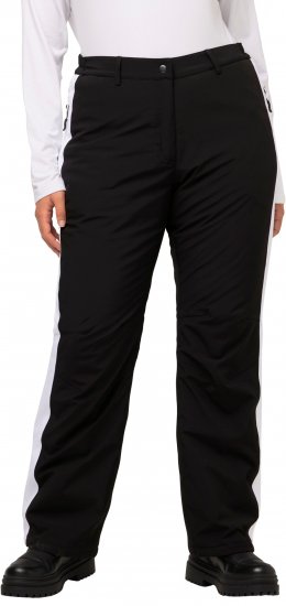Ulla Popken Thermal Triple-Function Pants Black - Női Farmer & Nadrágok Nagy Méretekben – Plus Size - 