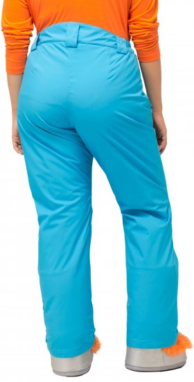 Ulla Popken Thermal Triple-Function Pants Bright Turquoise - Női Farmer & Nadrágok Nagy Méretekben – Plus Size - 