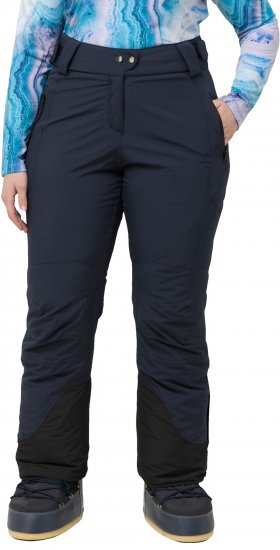 Ulla Popken HYPRAR Triple Function Ski Pants Navy - Női Farmer & Nadrágok Nagy Méretekben – Plus Size - 