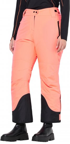 Ulla Popken HYPRAR Triple Function Ski Pants Neon Pink - Női Farmer & Nadrágok Nagy Méretekben – Plus Size - 