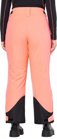 Ulla Popken HYPRAR Triple Function Ski Pants Neon Pink - Női Farmer & Nadrágok Nagy Méretekben – Plus Size - 