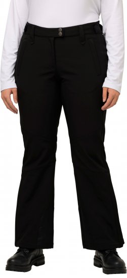 Ulla Popken Water Repellent Softshell Pants Black - Női Farmer & Nadrágok Nagy Méretekben – Plus Size - 