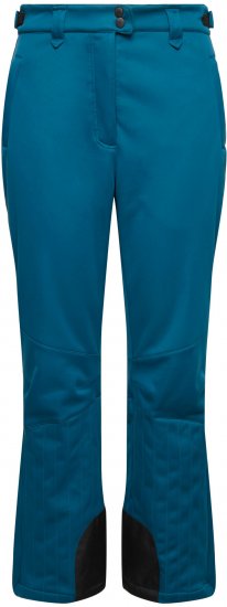 Ulla Popken Water Repellent Softshell Pants Dark Petrol - Női Farmer & Nadrágok Nagy Méretekben – Plus Size - 