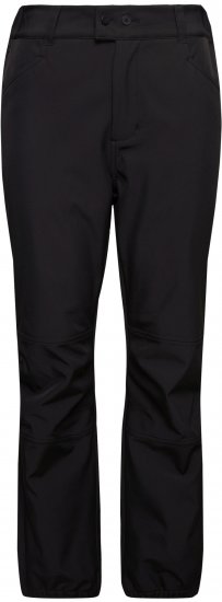 Ulla Popken Softshell Triple Function Fleece Lined Pants Black - Női Farmer & Nadrágok Nagy Méretekben – Plus Size - 