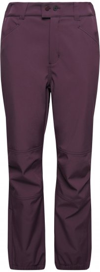 Ulla Popken Softshell Triple Function Fleece Lined Pants Dark Blackberry - Női Farmer & Nadrágok Nagy Méretekben – Plus Size - 