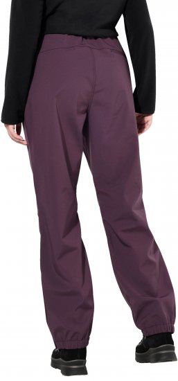 Ulla Popken Softshell Triple Function Fleece Lined Pants Dark Blackberry - Női Farmer & Nadrágok Nagy Méretekben – Plus Size - 