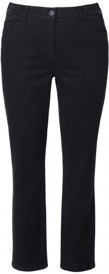 Ulla Popken Stretch Fit Jeans Black - Női Farmer & Nadrágok Nagy Méretekben – Plus Size - 