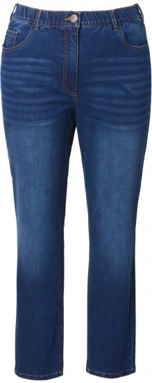 Ulla Popken Stretch Fit Jeans Blue Denim - Női Farmer & Nadrágok Nagy Méretekben – Plus Size - 