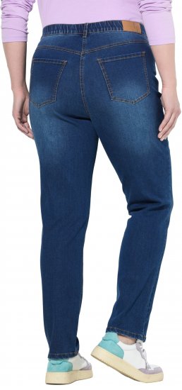 Ulla Popken Stretch Fit Jeans Blue Denim - Női Farmer & Nadrágok Nagy Méretekben – Plus Size - 
