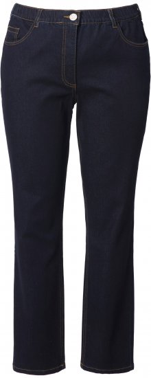 Ulla Popken Stretch Fit Jeans Dark Blue Denim - Női Farmer & Nadrágok Nagy Méretekben – Plus Size - 