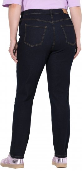 Ulla Popken Stretch Fit Jeans Dark Blue Denim - Női Farmer & Nadrágok Nagy Méretekben – Plus Size - 