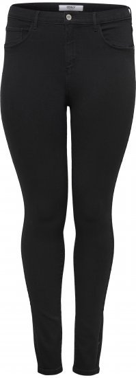 Only Carmakoma Storm Life Skinny Fit jeans Black - Farmer - 