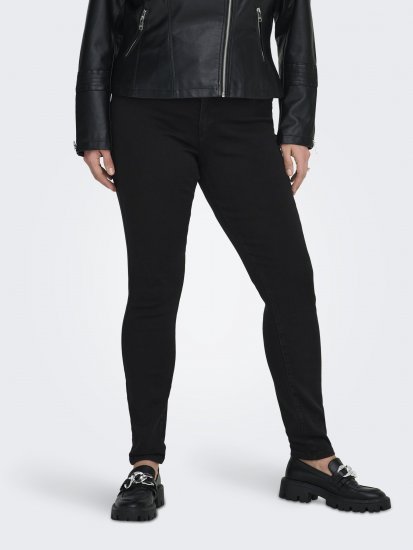 Only Carmakoma Storm Life Skinny Fit jeans Black - Farmer - 